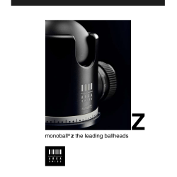 monoball&reg; z the leading ballheads