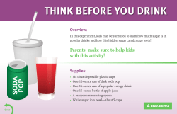 think before you drink - Delta Dental of Arkansas