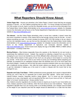 What Reporters Should Know About