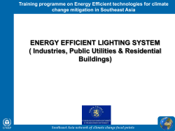 ENERGY EFFICIENT LIGHTING SYSTEM ( Industries, Public