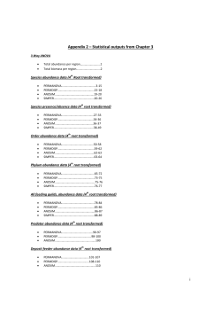 Pamela Cramb Appendix 2 - St Andrews Research Repository