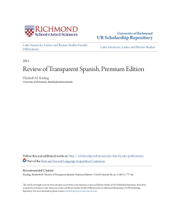 Review of Transparent Spanish, Premium Edition