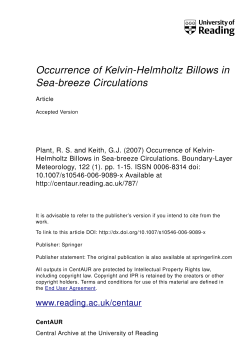 Occurrence of Kelvin-Helmholtz Billows in Sea