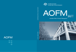 AOFM Annual Report - The Australian Office of Financial Management