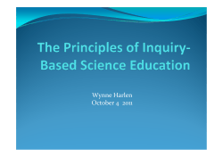 Wynne Harlen October 4 2011