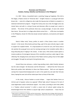 Noranians and Vilmanians: Fandom, Fantasy, Rebellion and
