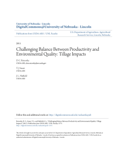 Challenging Balance Between Productivity and Environmental