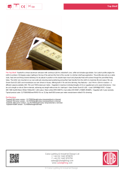 SM&euro; Top Shelf - Cube Lighting