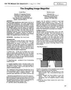 The DragMag Image Magnifier