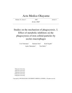 Acta Medica Okayama