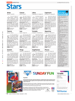 TO WIN - Territory Stories