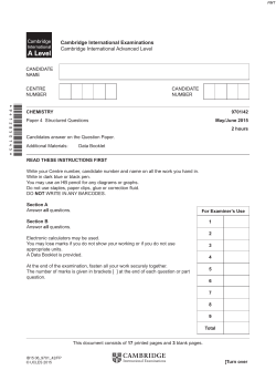 June 2015 (v2) QP - Paper 4 CIE Chemistry A