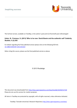 Abstract: TWO important milestones – the 40th