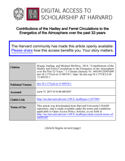 Contributions of the Hadley and Ferrel Circulations to the Energetics