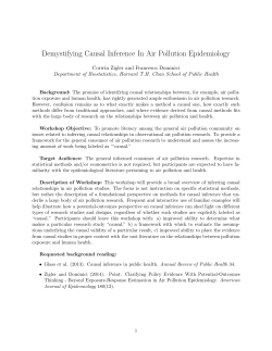 Demystifying Causal Inference In Air Pollution Epidemiology