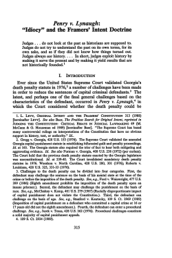 Penry v. Lynaugh
