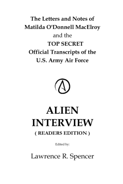 alien interview