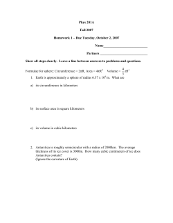 Phys 201A Fall 2007 Homework 1 &ndash; Due Tuesday, October 2, 2007