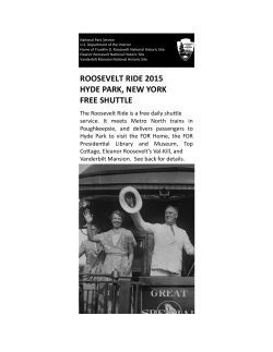 roosevelt ride 2015 hyde park, new york free shuttle