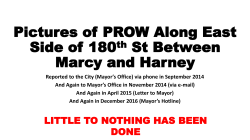 PROW Along East Side of 180th Between Marcy