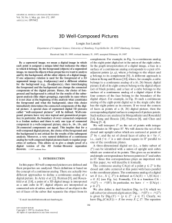 3D Well-Composed Pictures