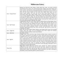 Millstream Eatery - Dutch Wonderland