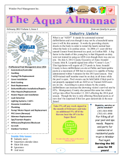February 2013 - Winkler Pool Management Inc.