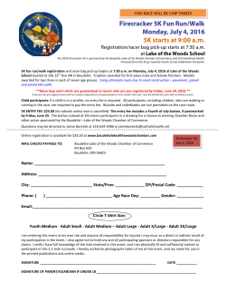 registration form - Baudette Chamber of Commerce