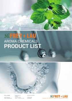 product list - Haan Special Ingredients