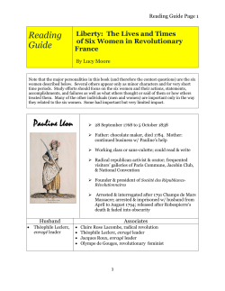 Senior Social Studies Handout Reading Guide