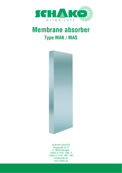 Membrane absorber