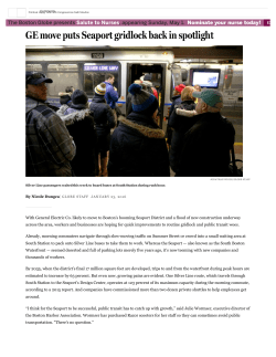 GE move puts Seaport gridlock back in spotlight