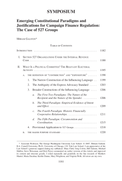 symposium - The Georgetown Law Journal