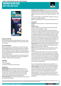 super glue gel