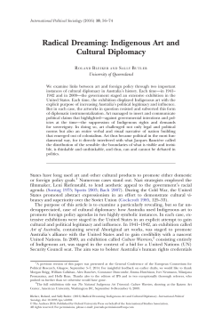 Radical Dreaming: Indigenous Art and Cultural