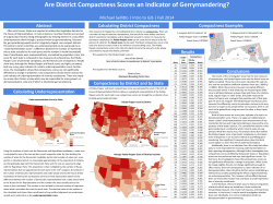 Are District Compactness Scores an Indicator of Gerrymandering?