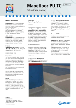 Mapefloor PU TC