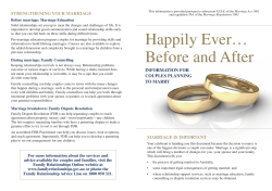 Happily Ever&hellip; Before and After