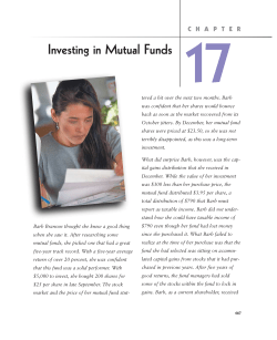 Investing in Mutual Funds - Pearson Higher Education