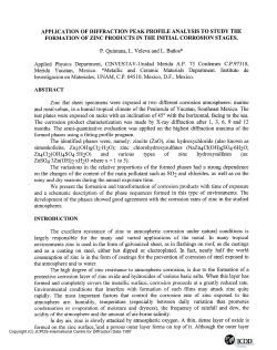 Application of Diffraction Peak Profile Analysis to Study the
