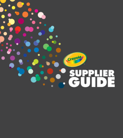 supplier - Crayola