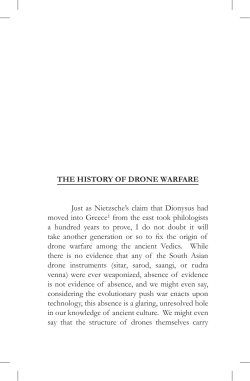 an Artist Book on the History of Drone Warfare