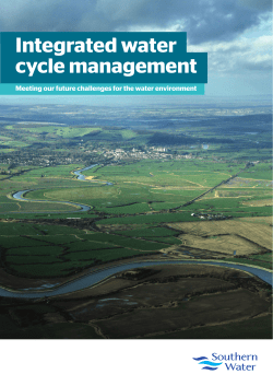 Integrated water cycle management
