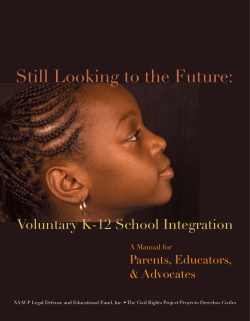 Still Looking to the Future: Voluntary K
