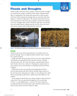 Floods and Droughts - hrsbstaff.ednet.ns.ca