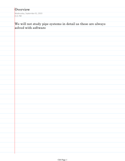 Chapter 4 Lecture Notes