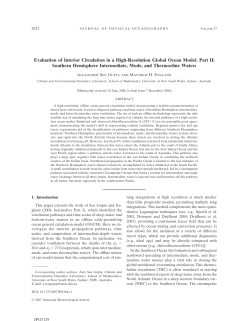 Evaluation of Interior Circulation in a High