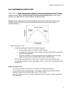 Lecture 5, October 22, 2013 1