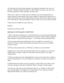 The following list of theoretical questions was penned in response to