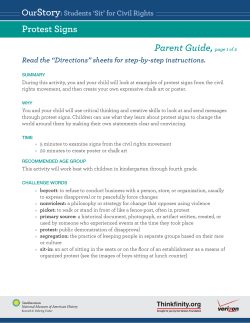 Protest Signs - National Museum of American History